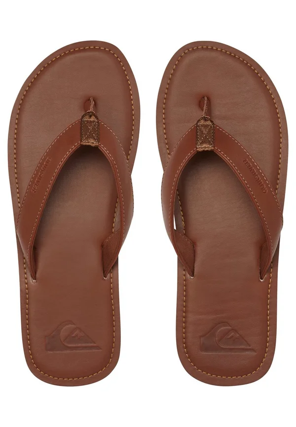 Slippers - tan - solid