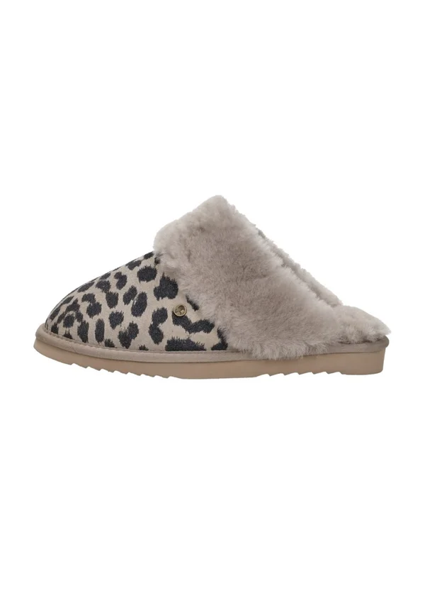 Slippers - taupe