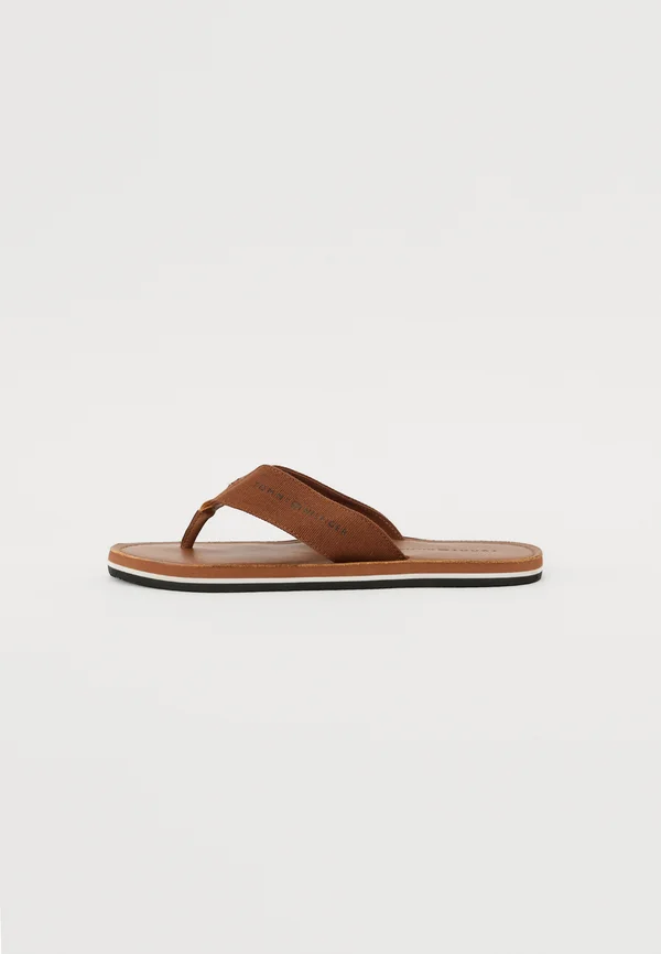 Slippers - winter cognac
