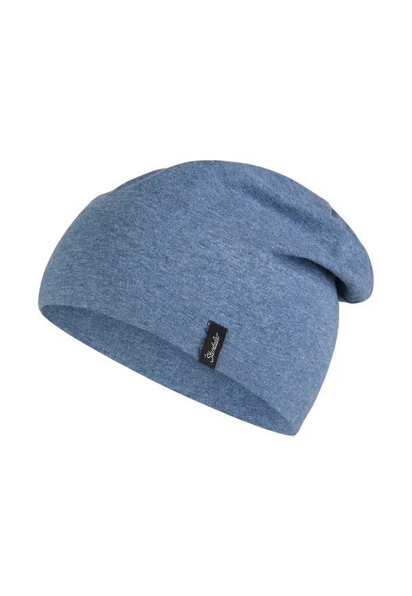 SLOUCH - Beanie - tintenblau meliert