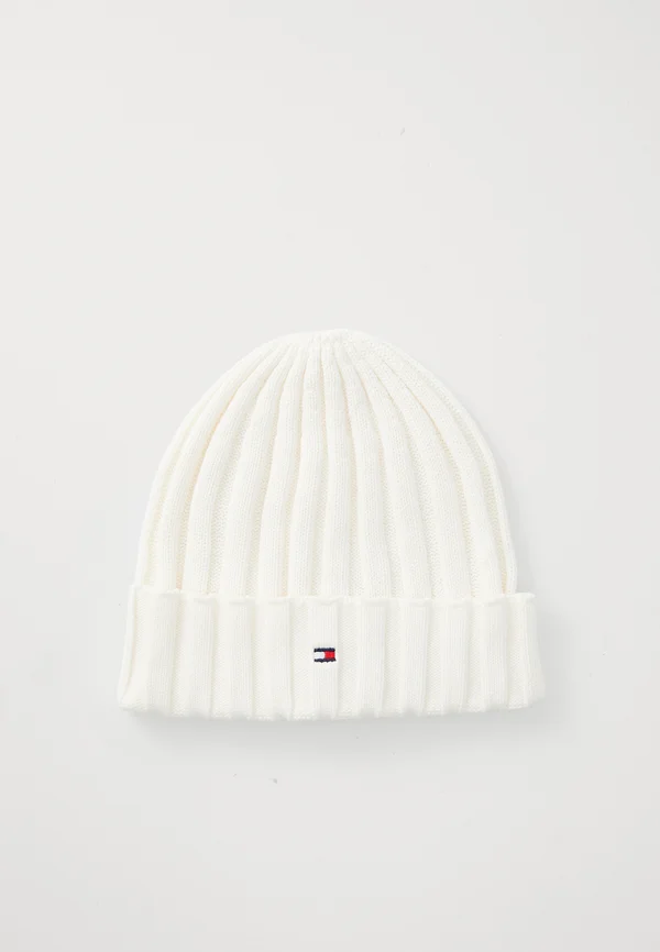 SMALL FLAG BEANIE UNISEX - Beanie - ancient white