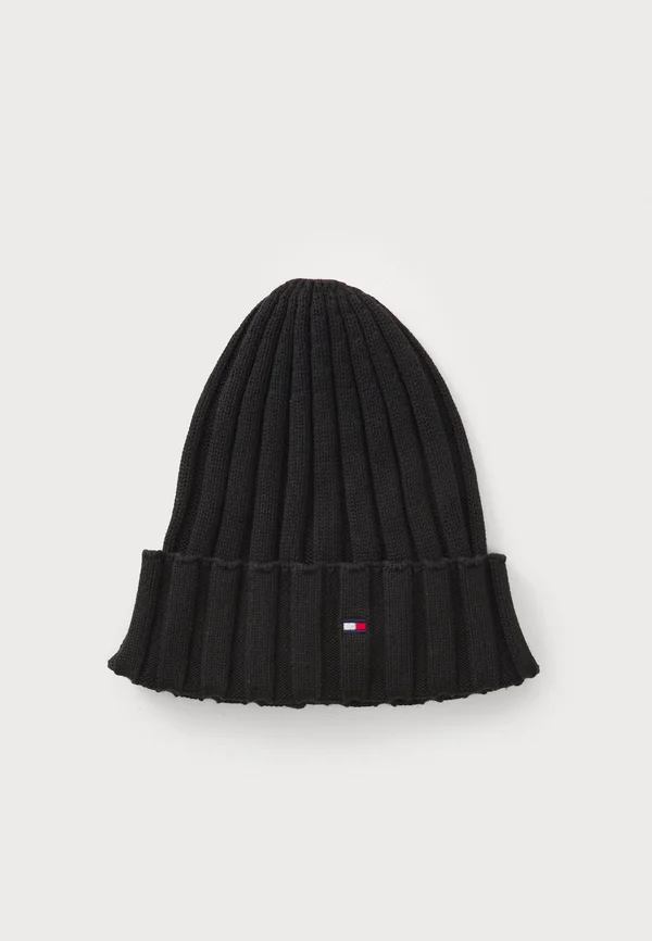 SMALL FLAG BEANIE UNISEX - Beanie - black