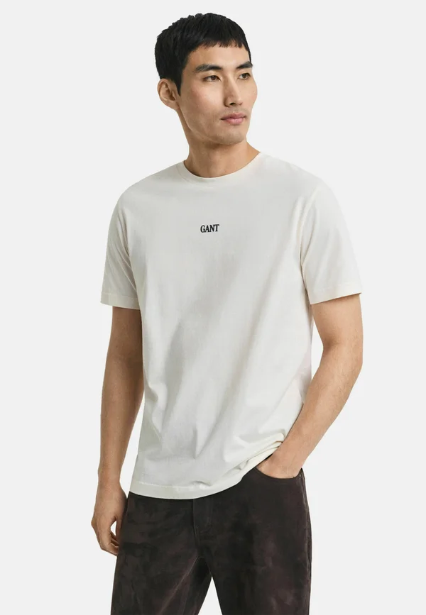 SMALL GRAPHIC  - Basic T-shirt - cream