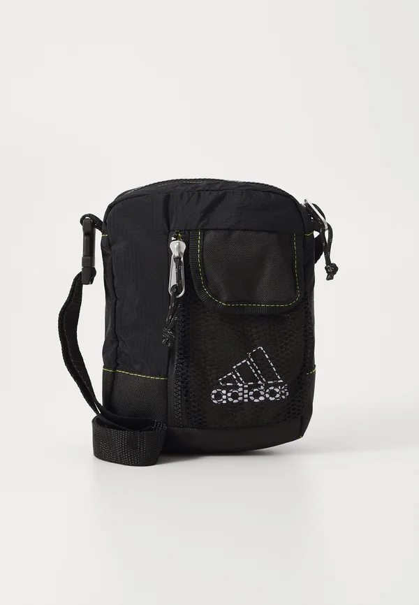 SMALL ITEM - Cross body bag - black/shadow olive