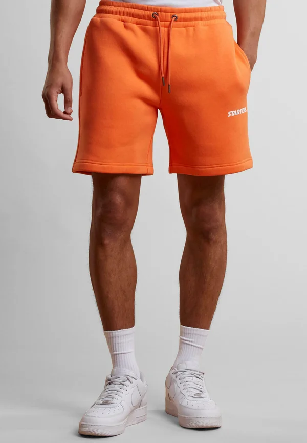 SMALL LOGO ESSENTIAL - Tracksuit bottoms - mandarin