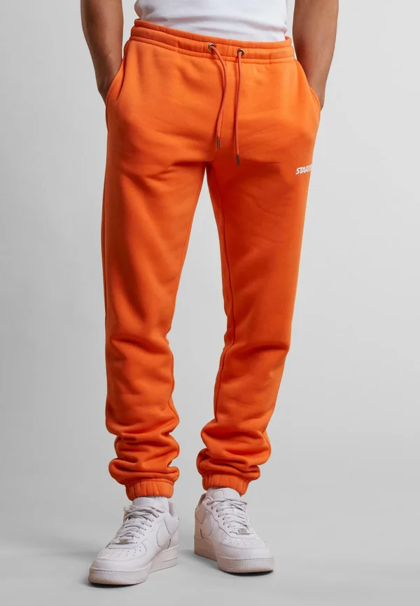SMALL LOGO ESSENTIAL - Tracksuit bottoms - mandarin