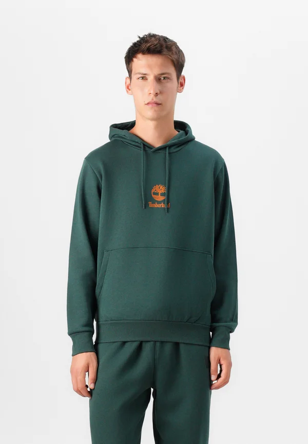 SMALL LOGO PRINT HOODIE  - Sweatshirt - green gables
