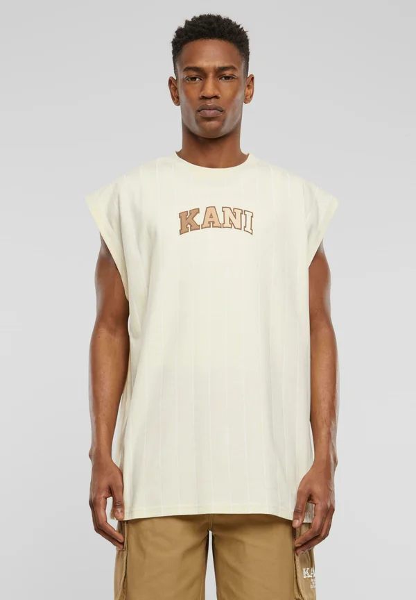 SMALL SERIF - Print T-shirt - offwhite sand
