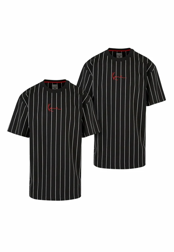 SMALL SIGNATURE ESSENTIAL 2-PACK STRIPE - Print T-shirt - black