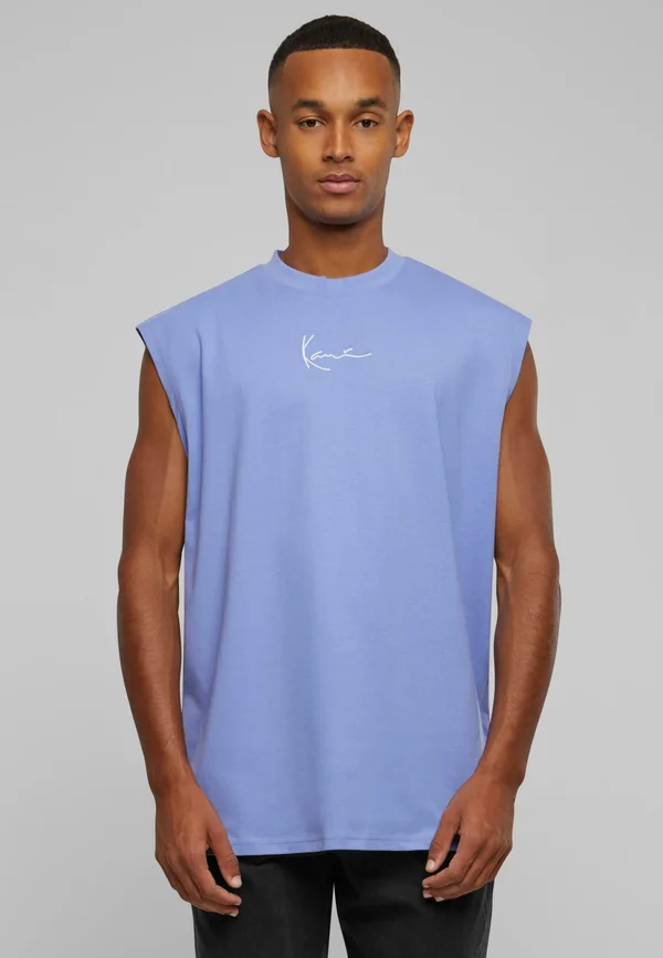 SMALL SIGNATURE ESSENTIAL  - Basic T-shirt - lilac