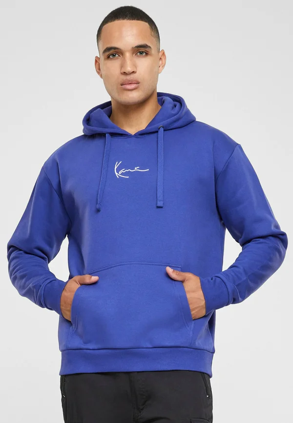 SMALL SIGNATURE ESSENTIAL - Hoodie - navy