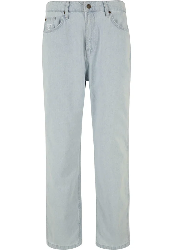 SMALL SIGNATURE GY FIVE POCKET DENIM - Straight leg jeans - bleached blue