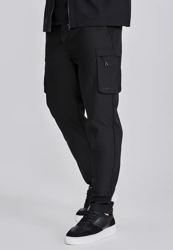 SMART - Cargo trousers - black
