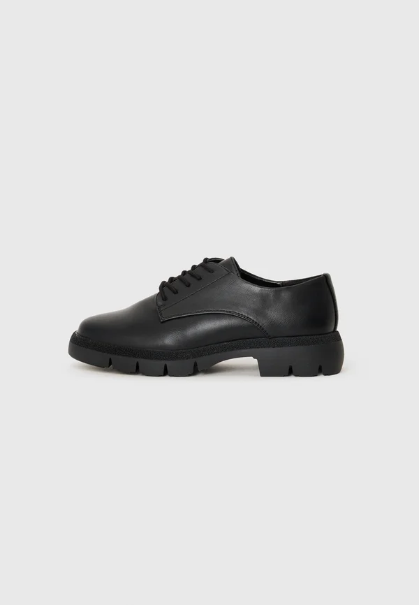 Smart lace-ups - black