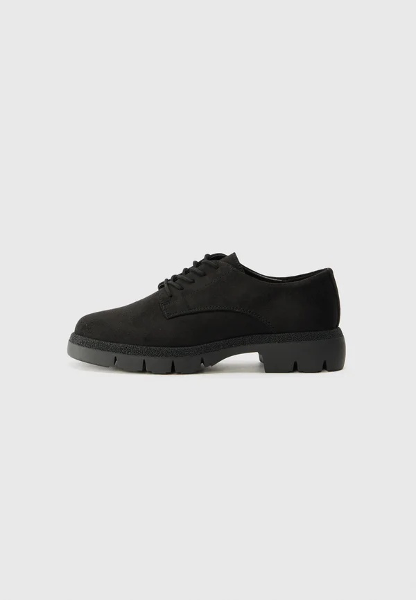 Smart lace-ups - black