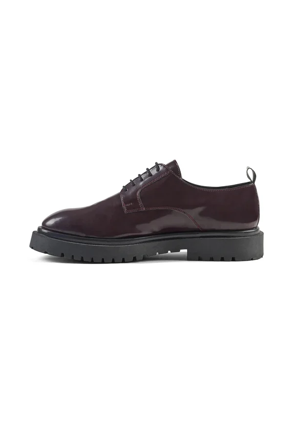 Smart lace-ups - bordeaux