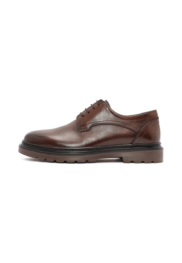 Smart lace-ups - brown