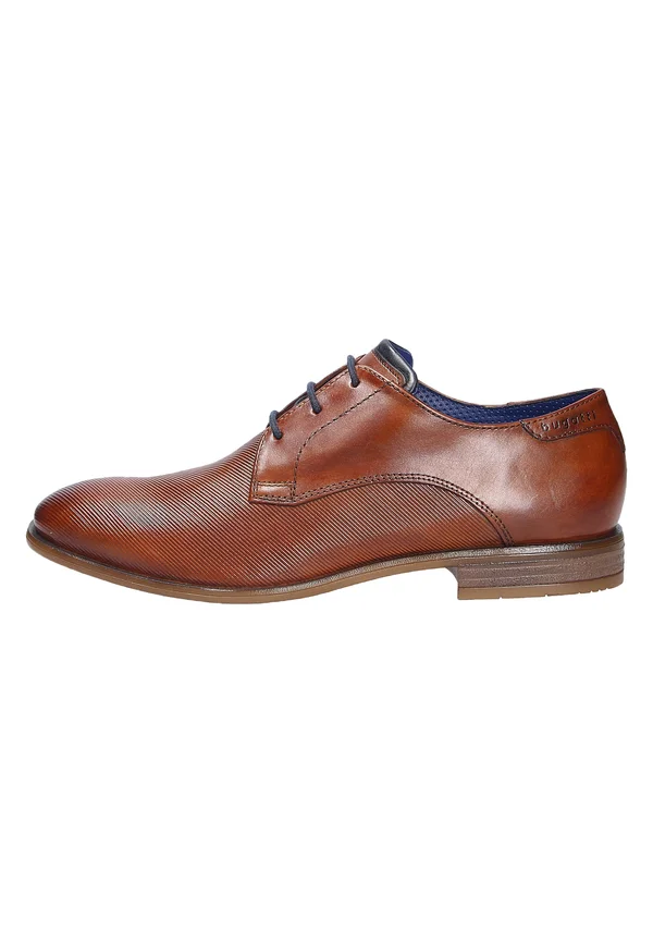 Smart lace-ups - cognac