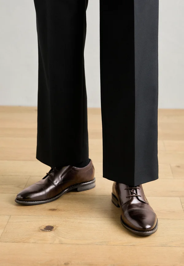 Smart lace-ups - dark brown
