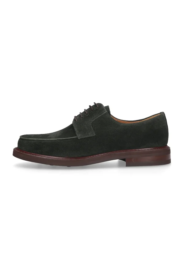 Smart lace-ups - dunkelgrün
