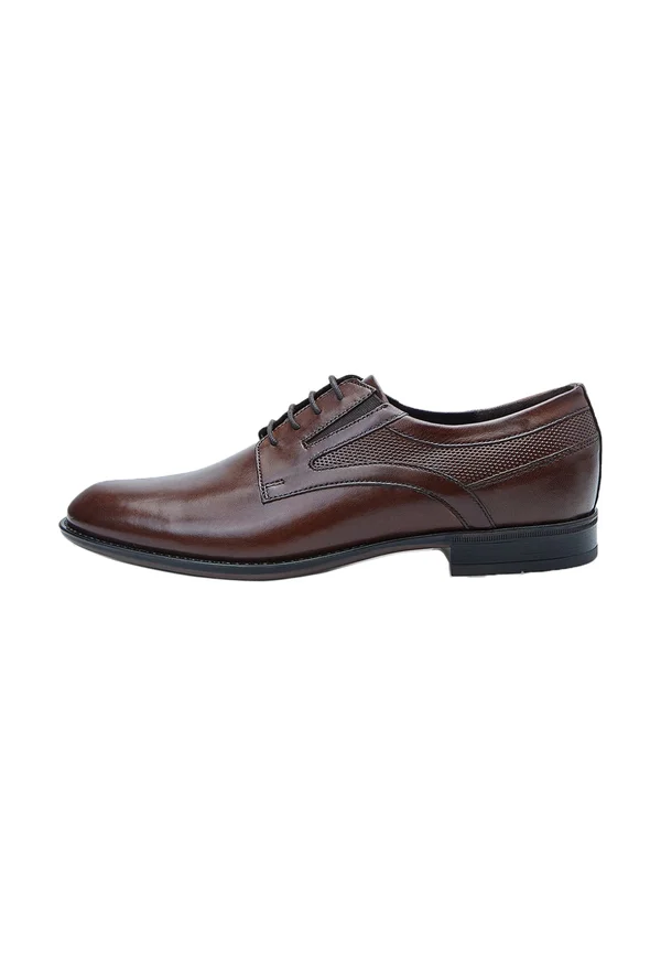 Smart lace-ups - marrone