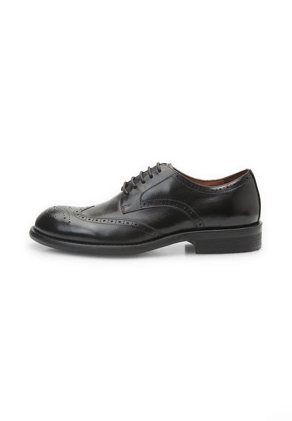 Smart lace-ups - nero