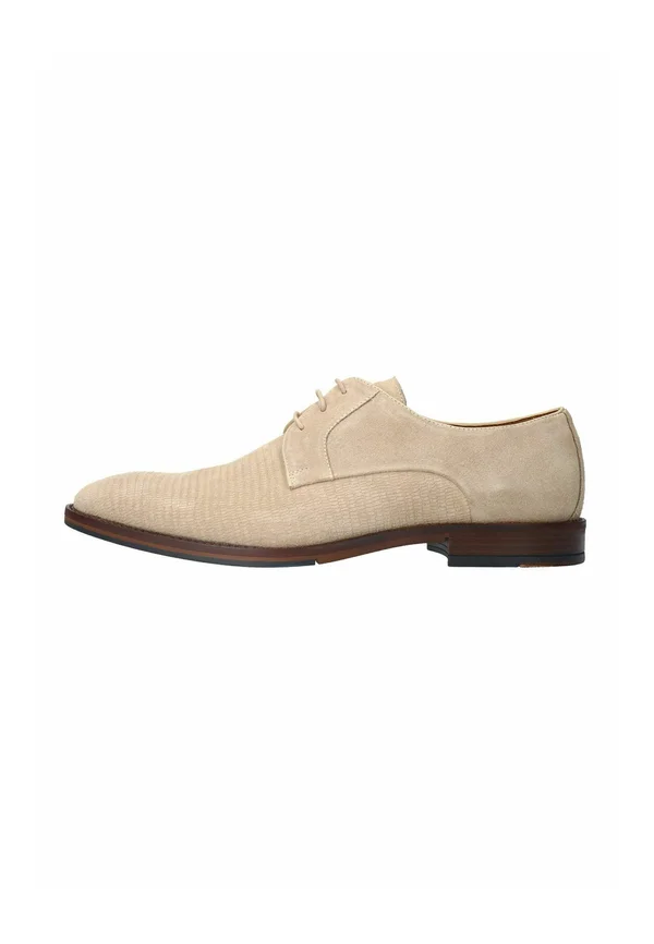Smart lace-ups - taupe