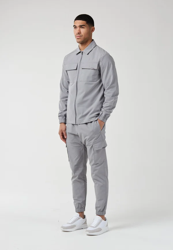 SMART UTILITY OVERSHIRT - Summer jacket - ice grey