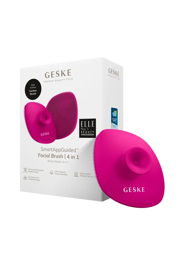 SMARTAPPGUIDED™ FACIAL BRUSH | 4 IN 1 - Makeup brush - magenta