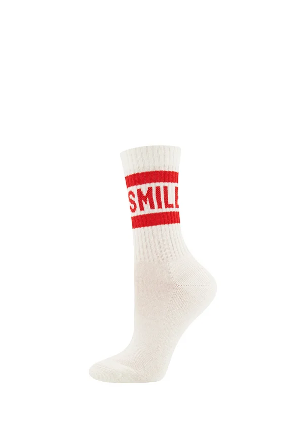 SMILE - Socks - latte