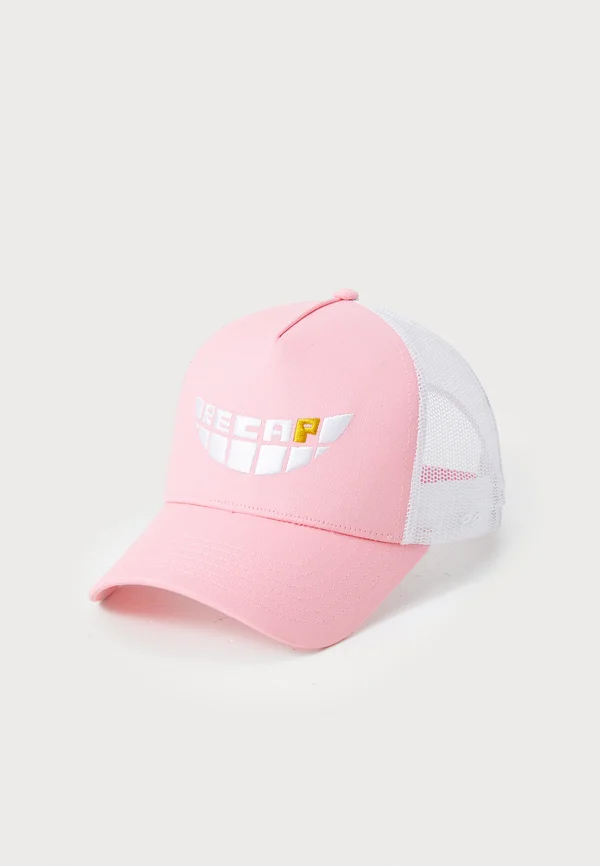SMILE TRUCKER UNISEX - Cap - pink/white