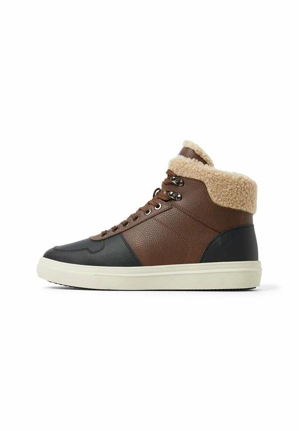 SMITHY - Lace-up ankle boots - brown