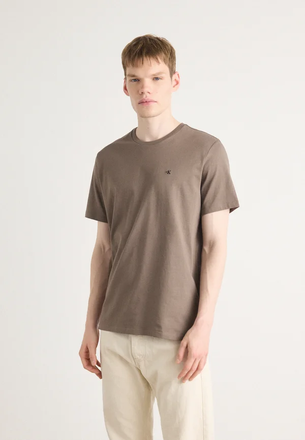 SMOOTH SOLID TEE - Basic T-shirt - morel