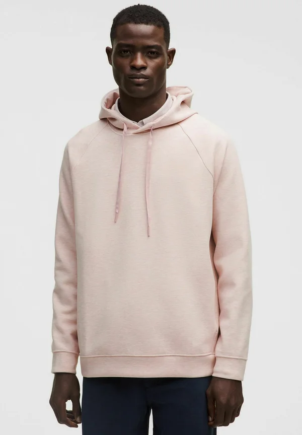 SMOOTH SPACER - Hoodie - heathered mink berry