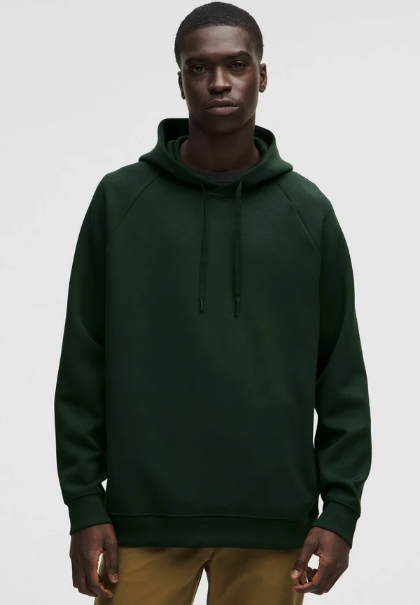 SMOOTH SPACER PULLOVER - Hoodie - rainforest green