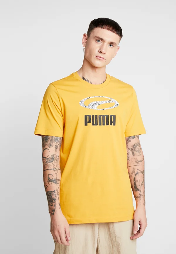 SNAKE PACK TEE - Print T-shirt - sunflower