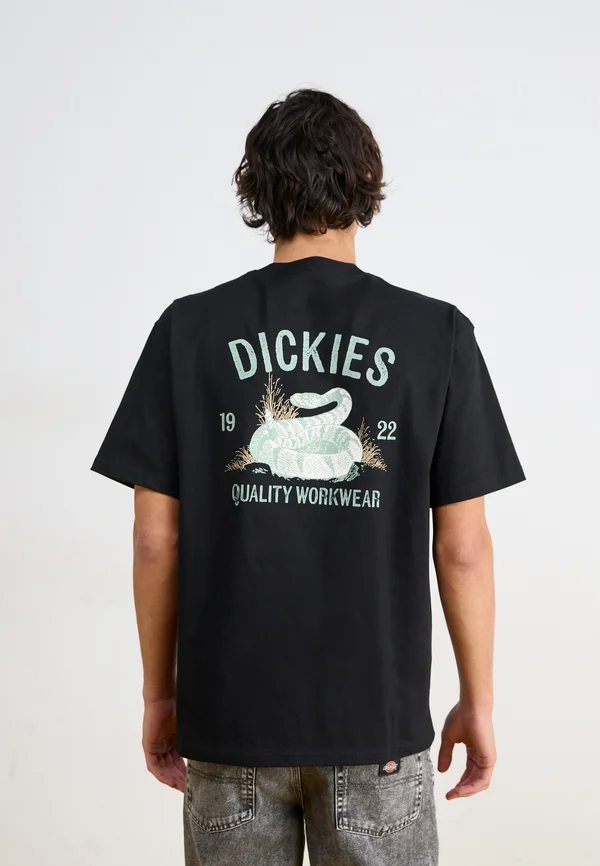 SNAKE TEE - Print T-shirt - black