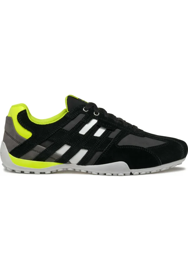 SNAKE - Trainers - black fluo yellow