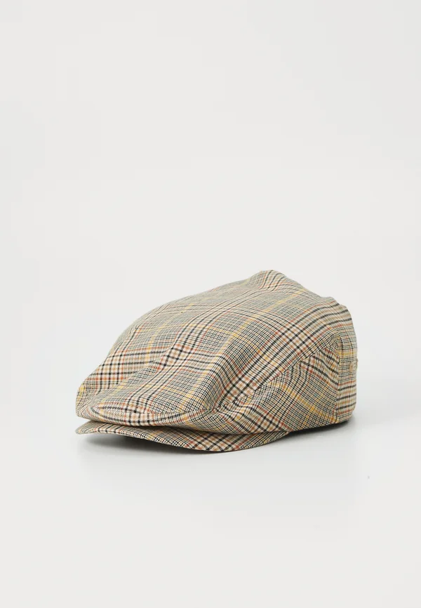 SNAP UNISEX - Beanie - tan/brown/rust houndstooth