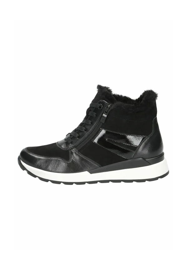 SNEAKER - High-top trainers - black comb