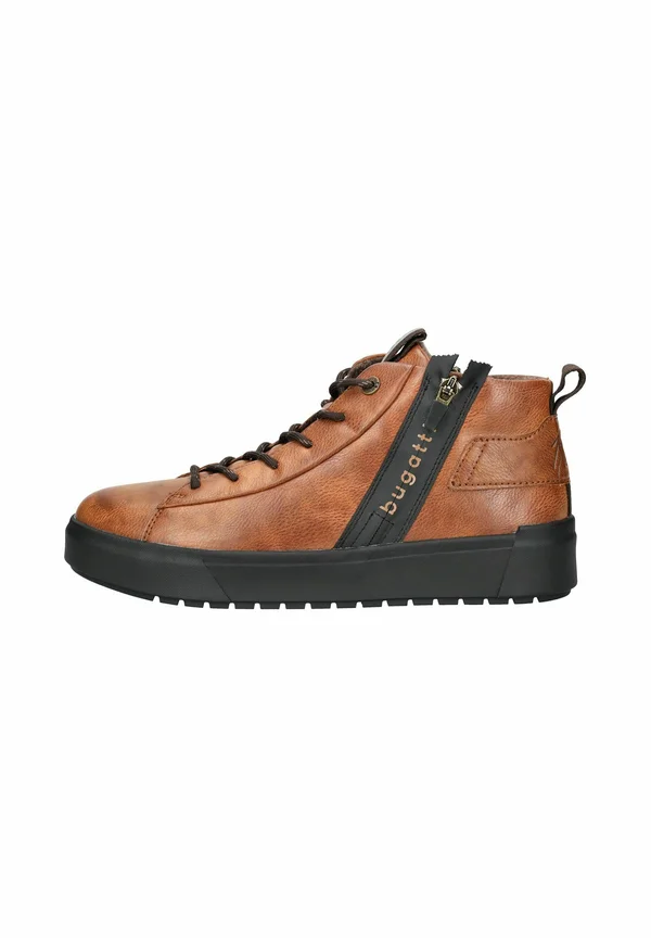 SNEAKER - High-top trainers - cognac