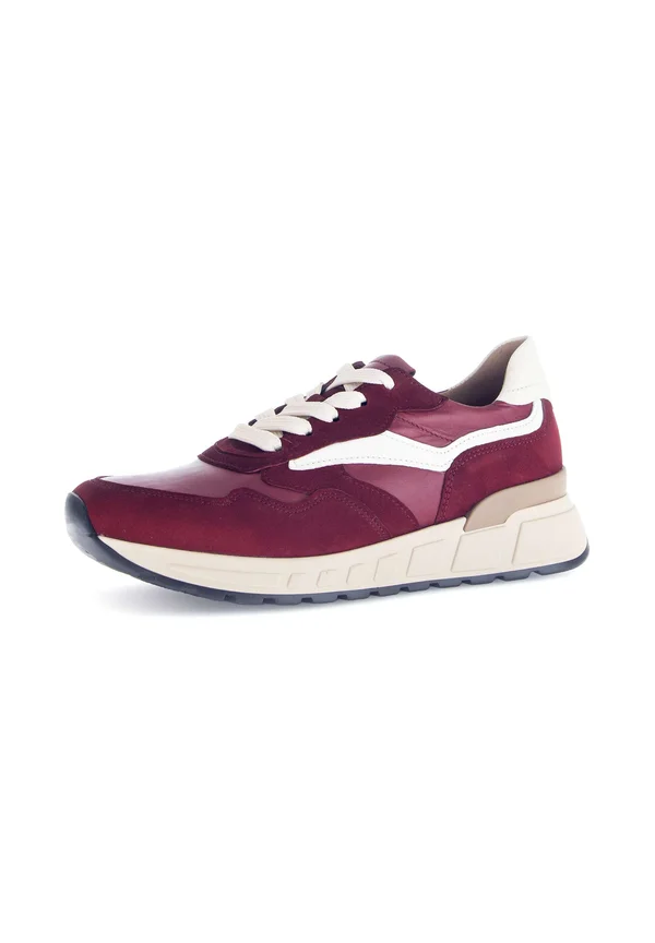 SNEAKER LOW - Trainers - dark-red latte