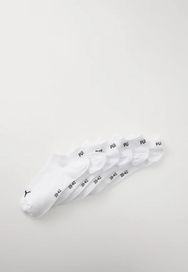 SNEAKER PLAIN UNISEX 6 PACK - Socks - white
