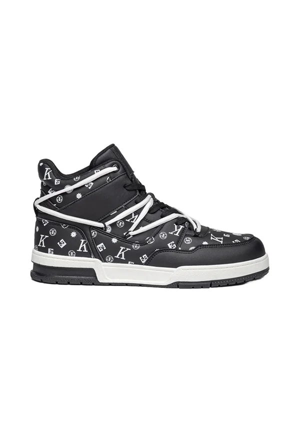 SNEAKERS LOGOMANIA - High-top trainers - black