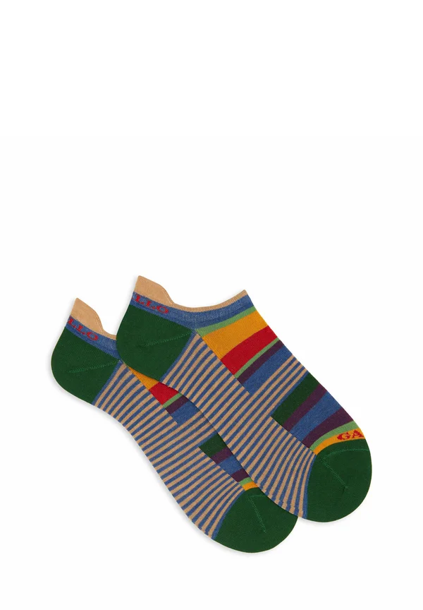 SNEAKERS WITH MULTI AND WINDSOR STRIPES - Socks - mottled light blue