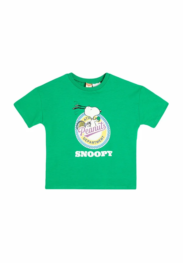 SNOOPY LICENSED - Print T-shirt - green