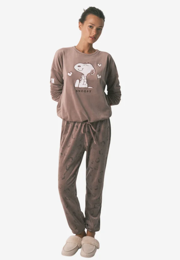 SNOOPY SET - Pyjama set - beige