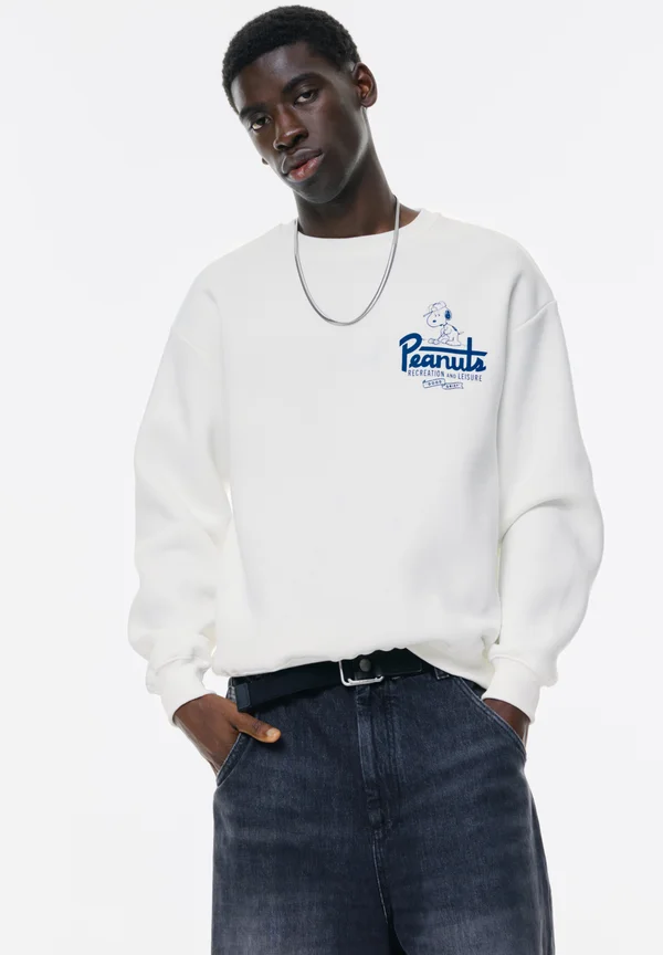 SNOOPY - Sweatshirt - white