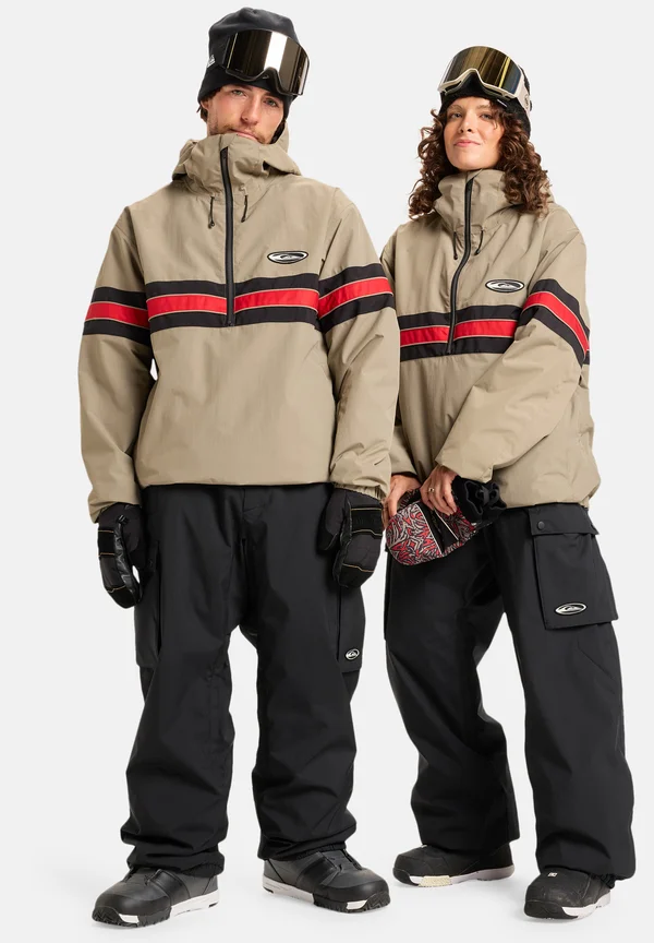 SNOW DOWN - Outdoor trousers - true black