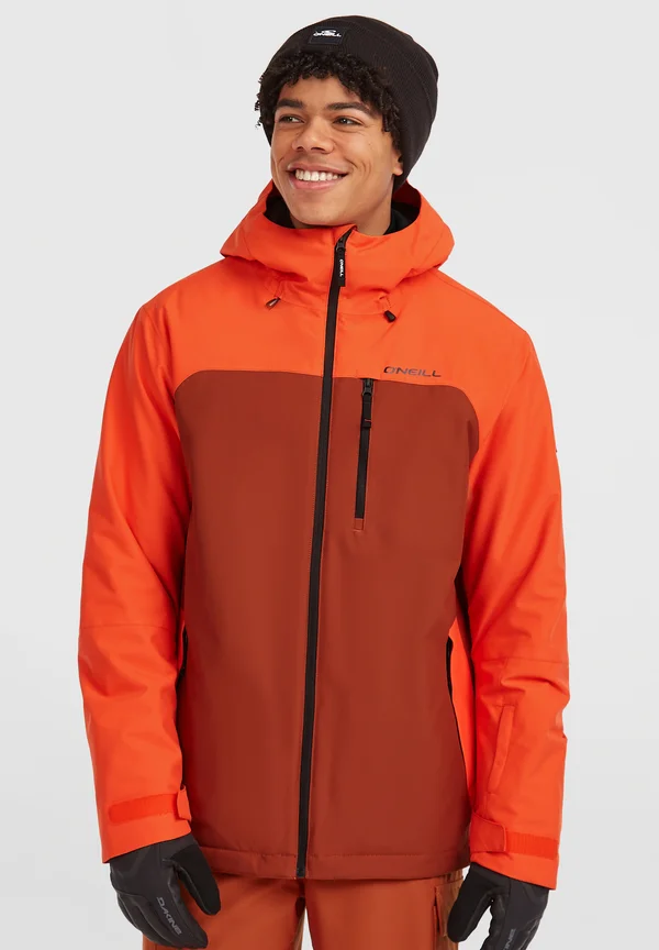 Snowboard jacket - flame colour block